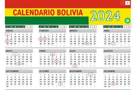 feriados de bolivia 2024