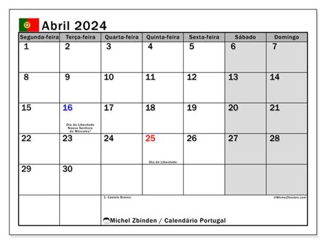 feriados em abril 2024 portugal
