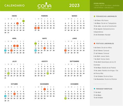 feriados en julio 2023 en uruguay