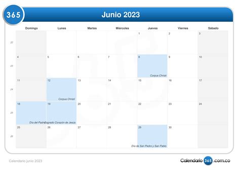 feriados en junio 2023 colombia