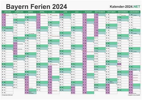 Ferien Bayern 2024