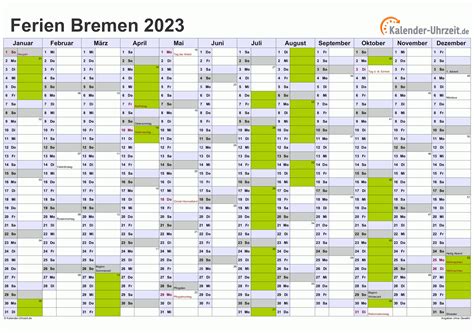 ferien bremen 2023 2024