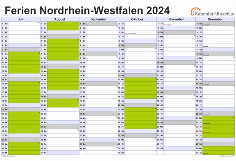 ferien nrw 2024 zum ausdrucken