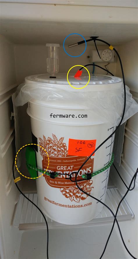 Fermentation Temperature Probe Location