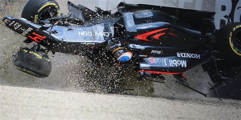 fernando alonso f1 crash