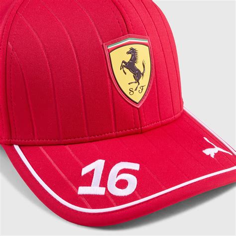 ferrari leclerc hat