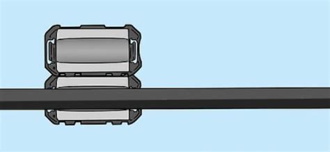 Ferrite Choke On Audio Cable
