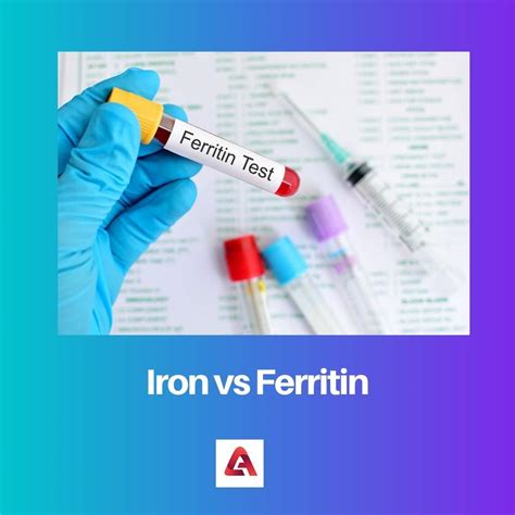 ferritin vs ferrous sulfate