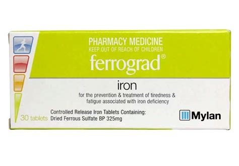 ferrograd iron tablets side effects
