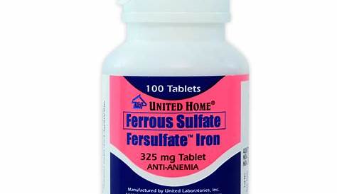 Ferrous Sulfate Side Effects, Before Taking, Overdose