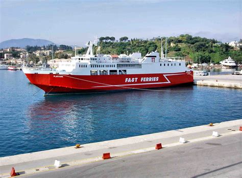 ferry from corfu to greece mainland