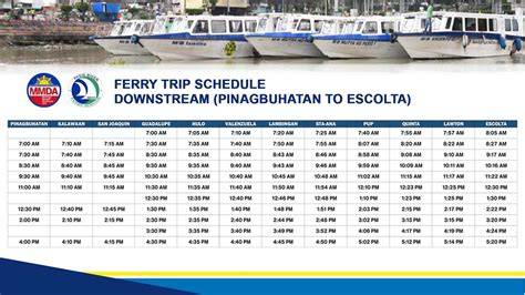 ferry prices schedule