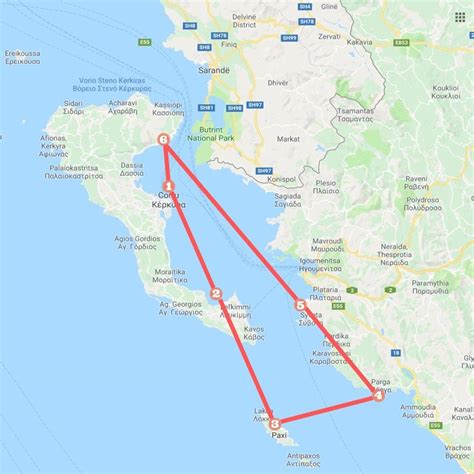 ferry routes from corfu