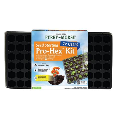 ferry-morse pro-hex seed starting tray kit