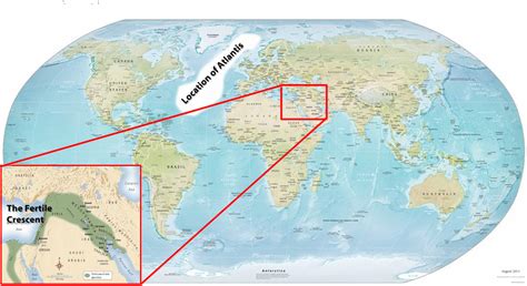 Map Of The Fertile Crescent