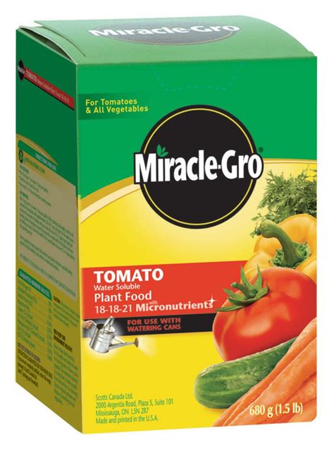 Fertilizing Tomatoes With Miracle Gro