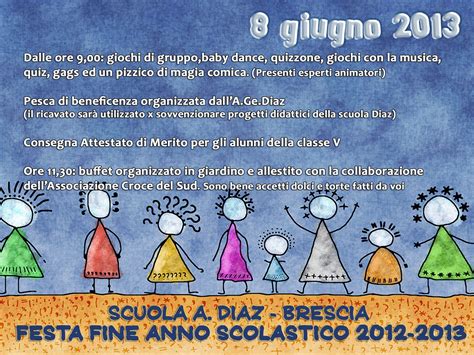 festa di fine anno scuola primaria