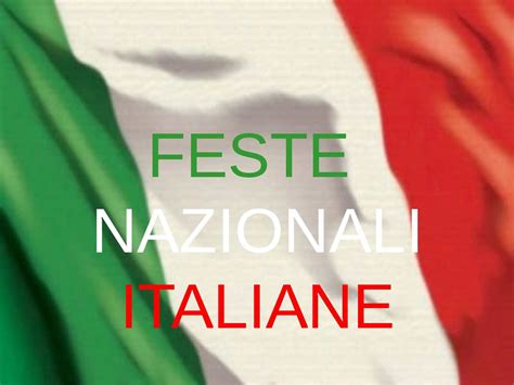 feste nazionali italia 2022