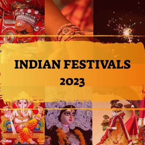 festivals in 2023 in india
