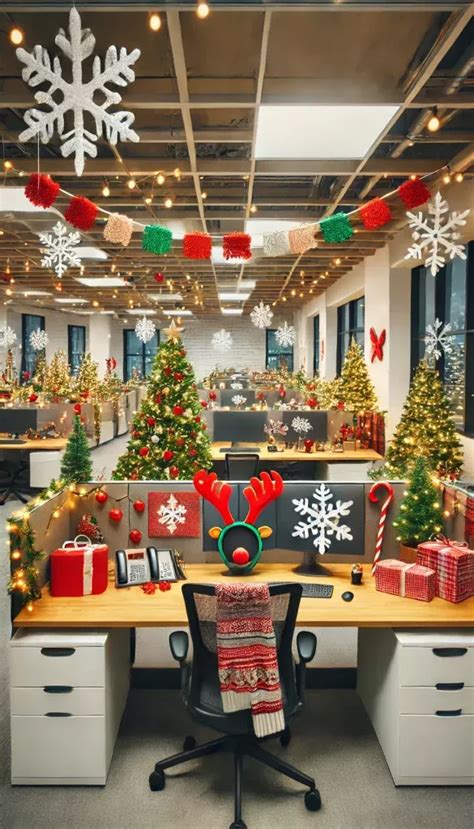 Festive Office Decorations Ideas