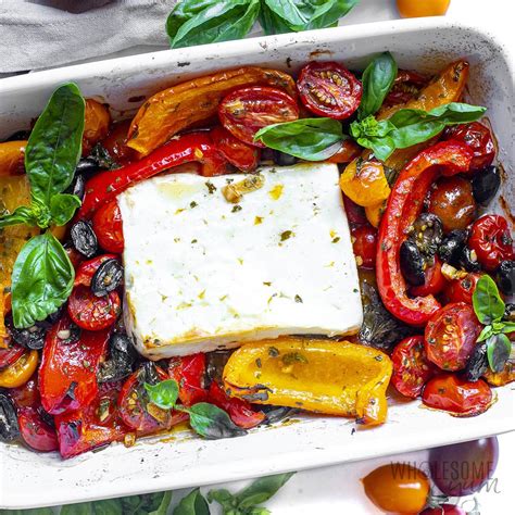 Feta Cheese Vegetable Bake