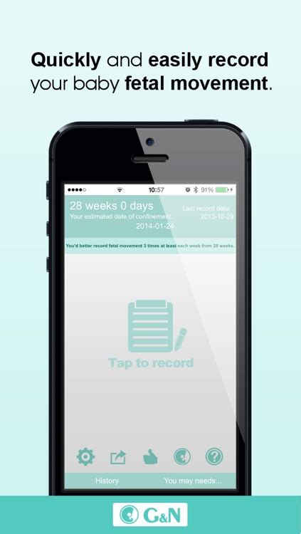 fetal movement tracker app