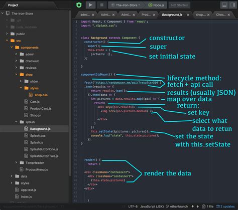 fetch api in react js w3schools