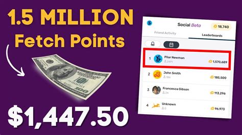 fetch points to dollars calculator