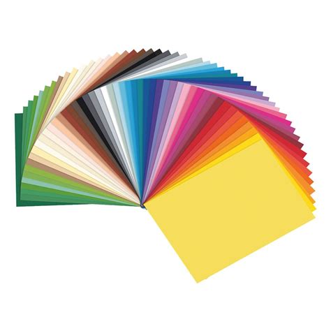 OPITEC LOISIRS SCIENCES CREATIVITE Papier cartonné lisse de couleur