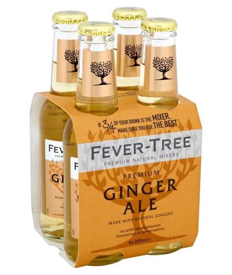 (24 Bottles) FeverTree Light Ginger Beer, 6.8 Fl Oz
