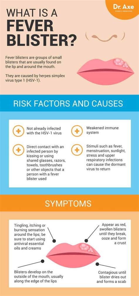 fever blisters in mouth causes and diagnosis