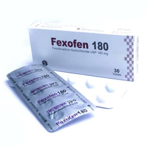 Relieve Allergies with Fexofen 180 mg: Your Guide to Effective Relief