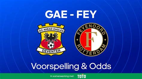 feyenoord - go ahead eagles statistieken