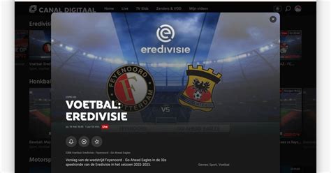 feyenoord live kijken vandaag gratis