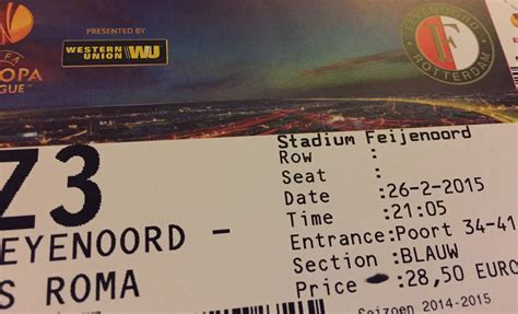 feyenoord ticketshop account maken