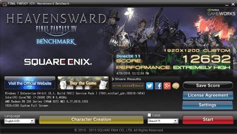 ff14 benchmark 7.0