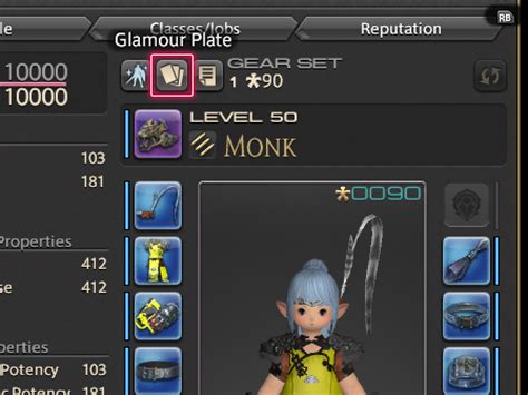 ff14 glamour plate