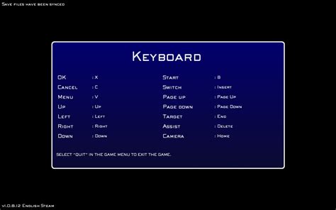 ff7 keyboard controls default