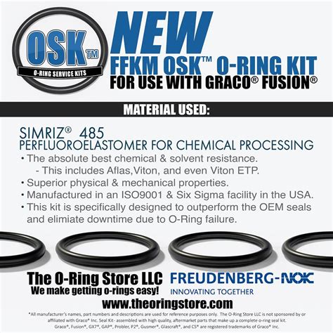 ffkm o-ring kit