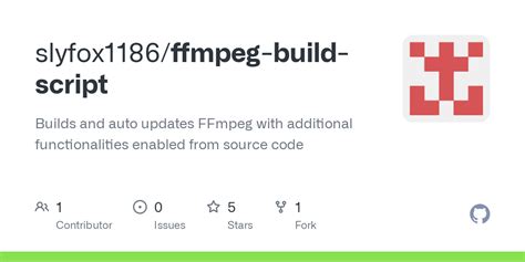 ffmpeg github build