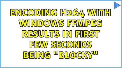 Ffmpeg Hardware Encoding H264