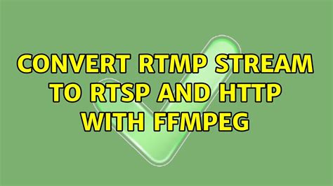 ffmpeg stream to rtmp server