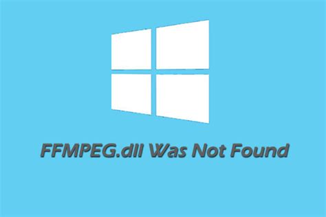 ffplay from ffmpeg not found