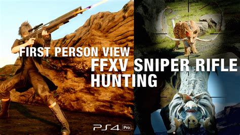 Ffxv Sniper Rifle Controls Ps4
