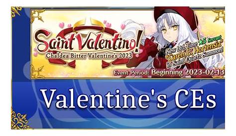 Fgo Valentines Craft Essence Fate Grand Order What Are & How To Use Them