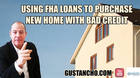 fha home loans for bad credit