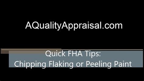 fha defective paint surfaces