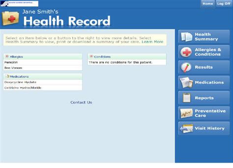 fhcsd my health records login