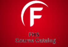 Fhs Course Catalog
