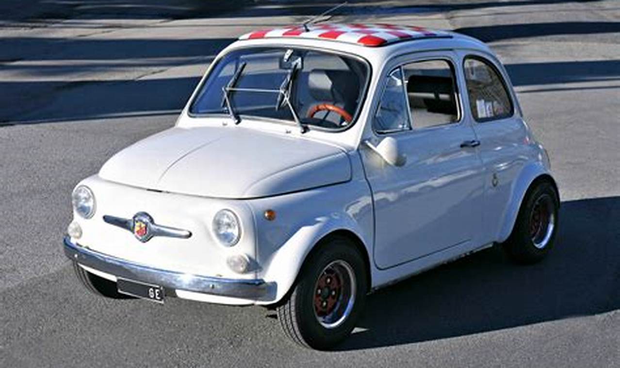 Discover the Timeless Allure of the Fiat 500 Abarth Old